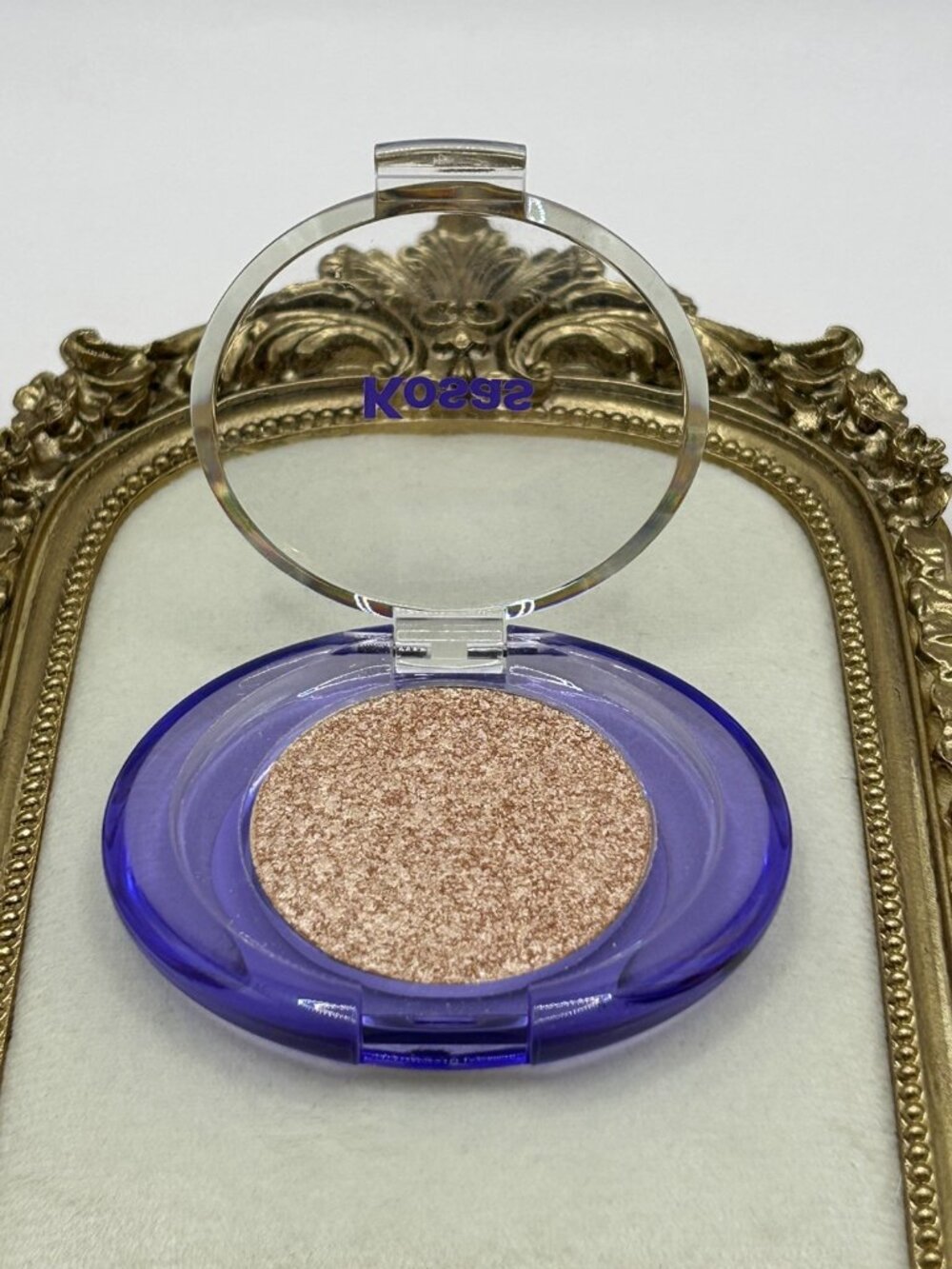 Kosas Shiny Objects Glisten Powder Highlighter Haloed - Full Size No Box